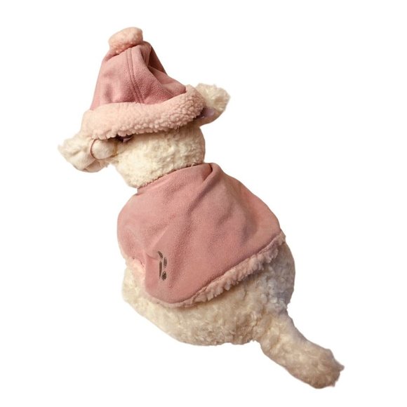 Build a Dog Bear White Pink Jacket and Pink Hat Tag Clothes Toys Workshop - Picture 4 of 11